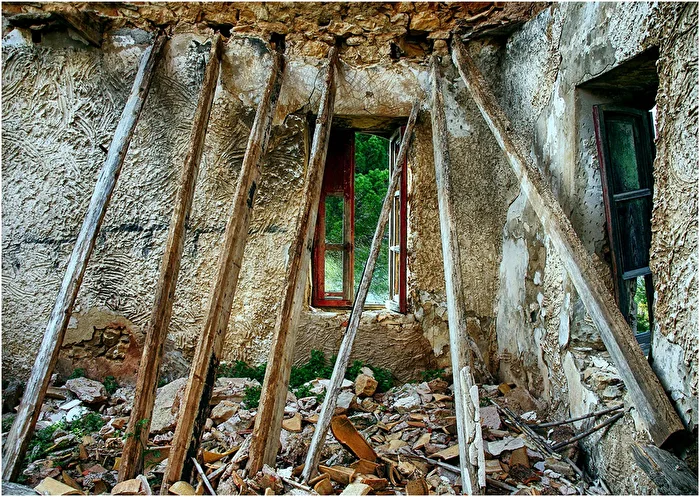 Vollschrott im Grünen