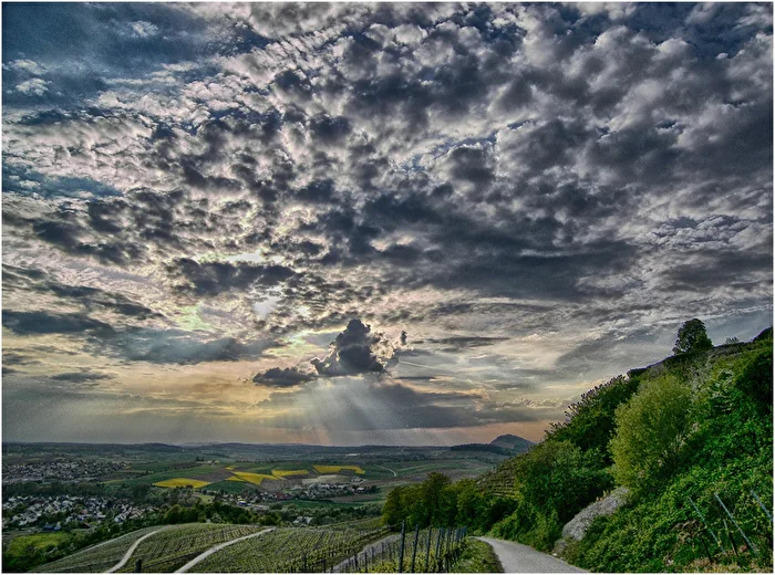 Dramatik überm Land