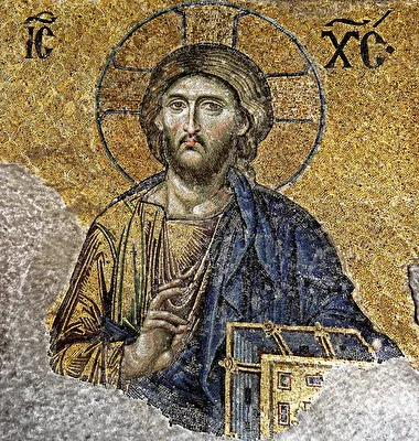 Mosaik in der Hagia Sophia