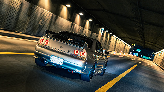 Nacht Nightdrive in Tokyo