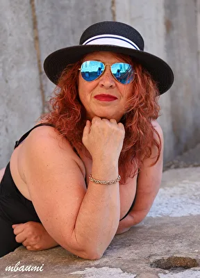Spiegelung in der Sonnenbrille