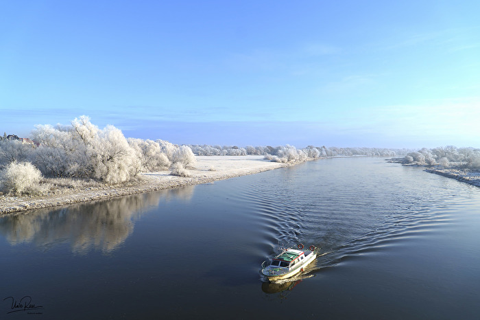 An der Elbe bei Dessau