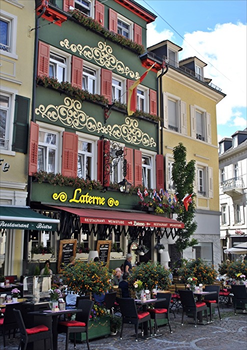 Hier läßt es sich gern verweilen,