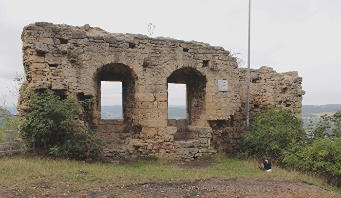 Kunitzburg, Reste des Palas