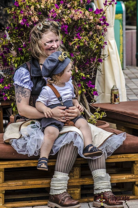 Freiburg unter Dampf im Europapark 07.2017