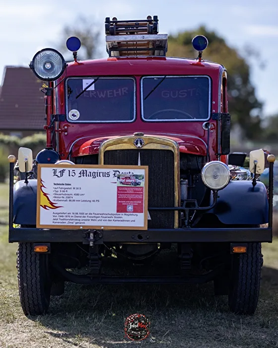 „Feuerwehrgeschichte auf vier Rädern – LF 15 Magirus Deutz“