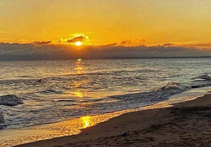 Sonnenuntergang, die Abendsonne