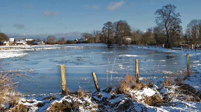 wenn aus Hochwasser Eis wird
