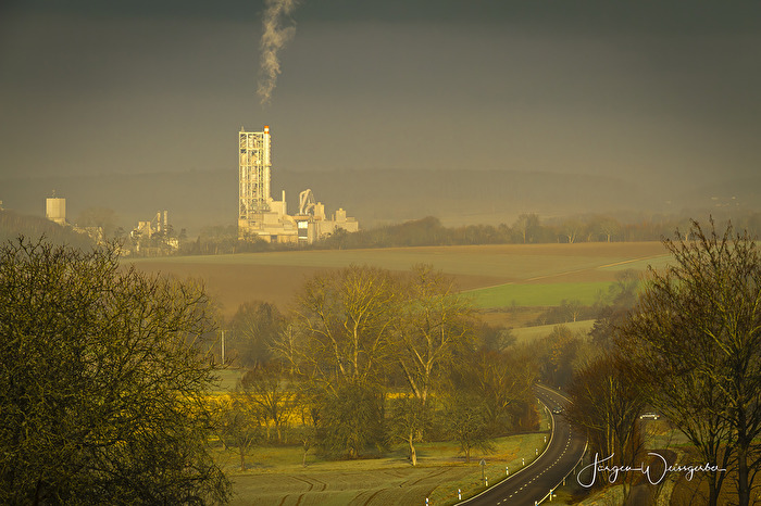 Zementfabrik bei Wössingen