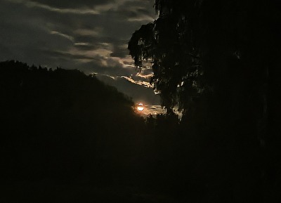 Mondschein nach Gewitter