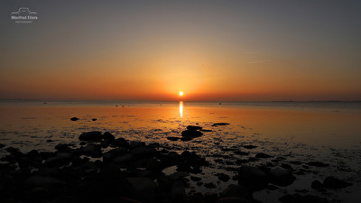 Abends an der Ostsee, ein Traum.