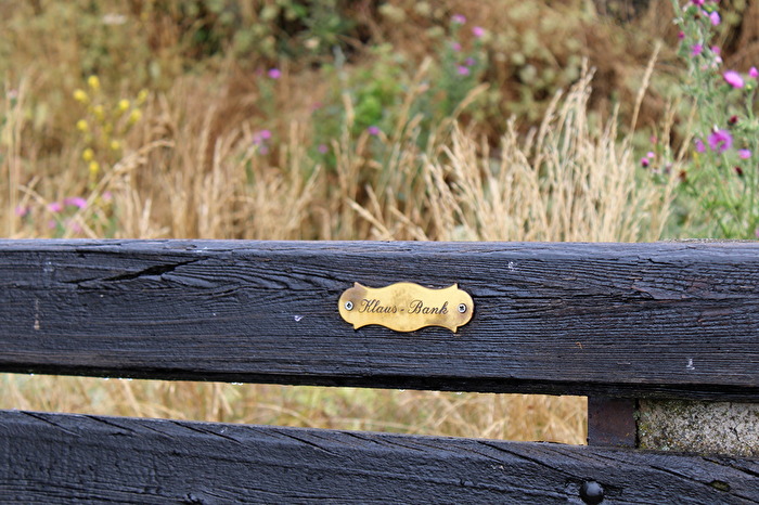 Die Bank, die meinen Namen trägt. Bild 2