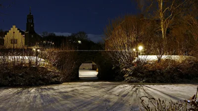 Abends im Schloßpark-1
