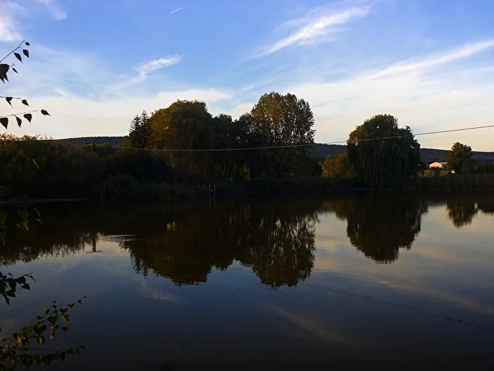 Idylle am Dorfteich
