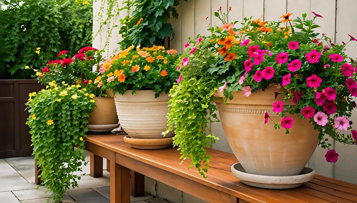 Daily theme flowerpot