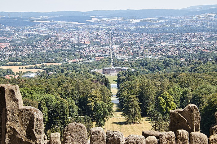Blick nach Kassel