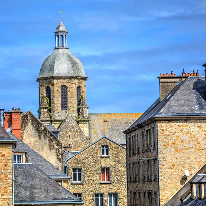 Old town in Normandy