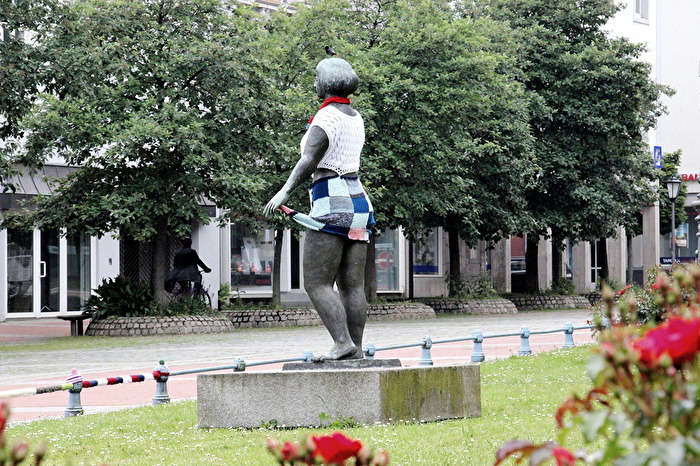 unbekannte Frau