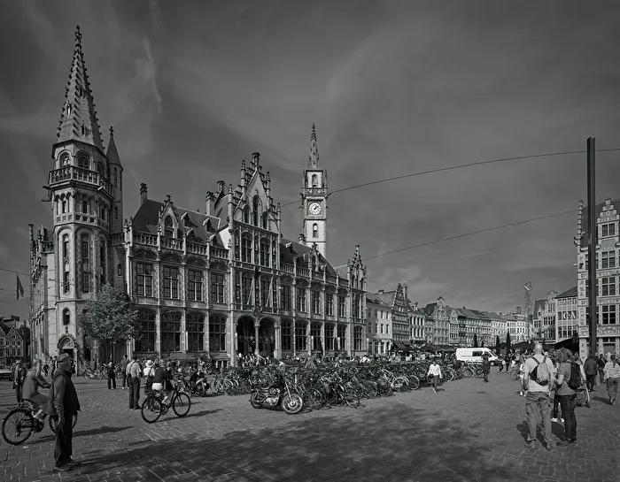 Korenmarkt in Gent-Belgien