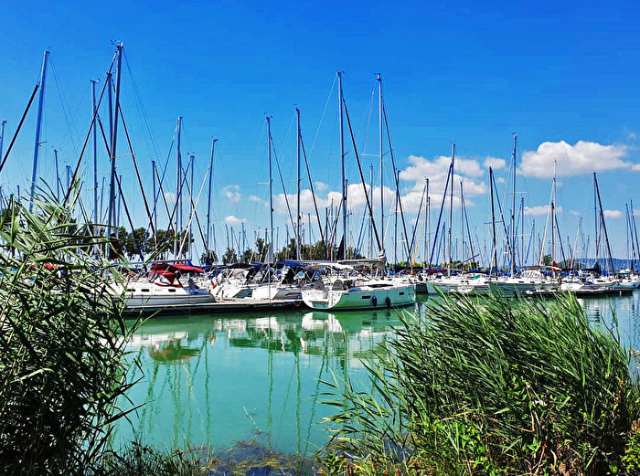 Plattensee Yachthafen in Balatonlelle