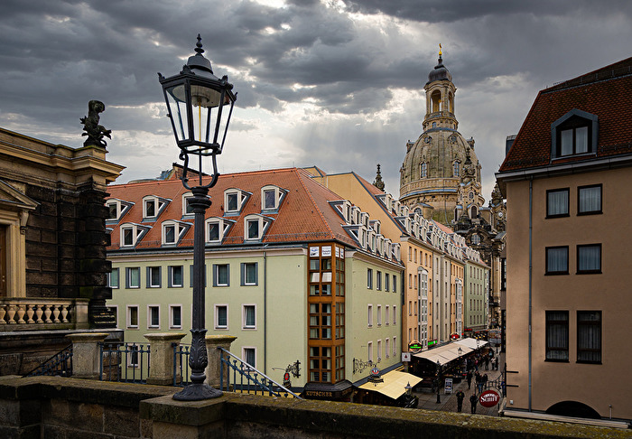 Blick auf die Frauenkirche