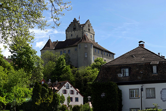 Blick zur Burg von Meersburg