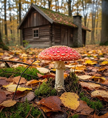 Mushrooms - Fliegenpilz im Wald