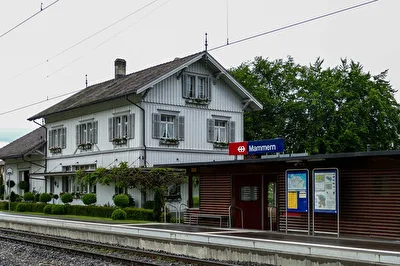 Bahnhof Mammern ( Schweiz)