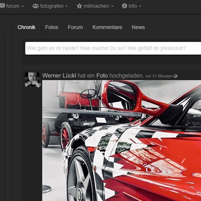 News auf der Startseite
