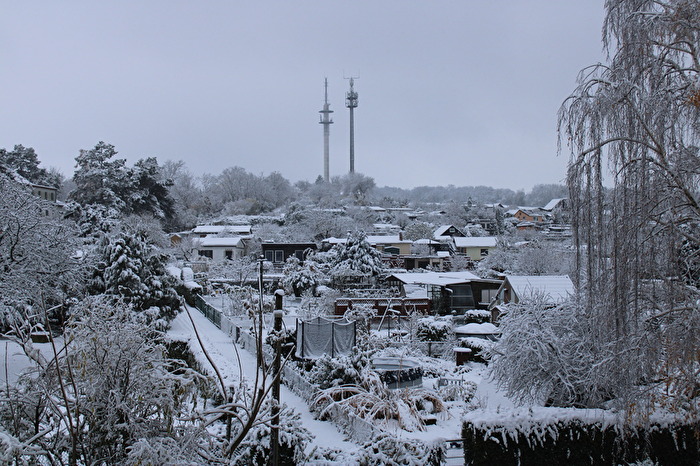 Winterpause in der Gartenanlage