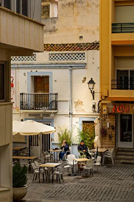 Café in der Altstadt