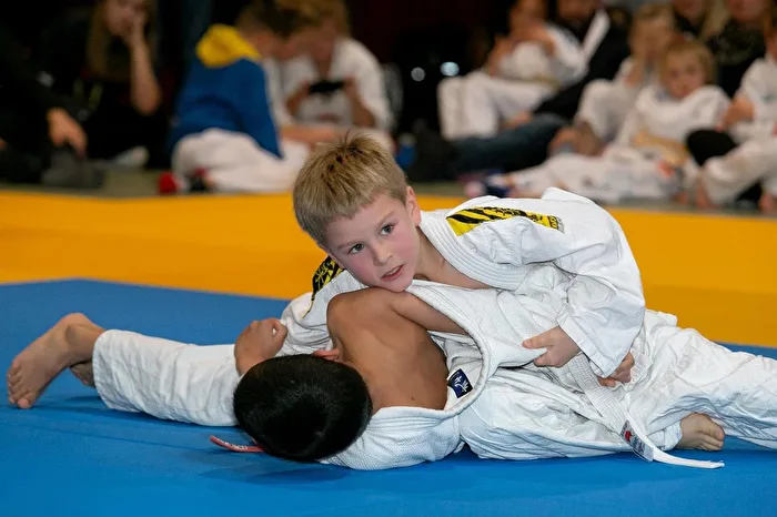 Judo, Kindertraining in Bautzen / Sachsen