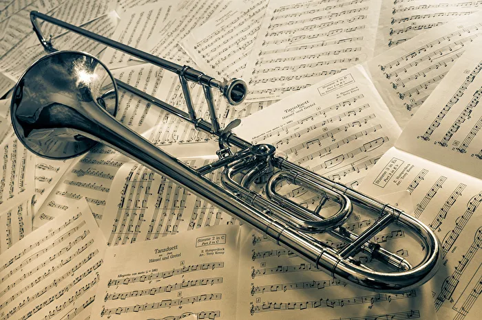 Sheet Music Chaos with Trombone