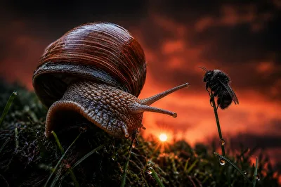 Der beste Platz im Abendlicht