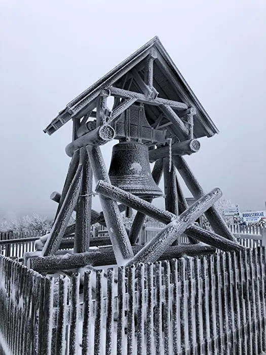Peace Bell on the Plateau of the Fichtelberg