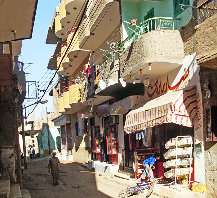 Streetfotografie in Qina-Ägypten