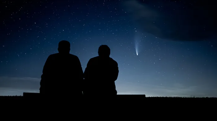 Heavenly calm with Neowise