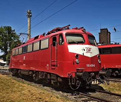 E-Lok Baureihe 110 genannt die Bügelfalte