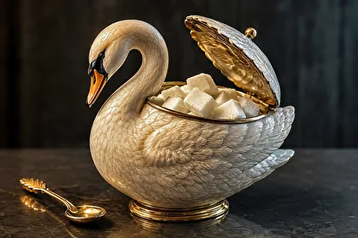 Elegante Zuckerdose - KI