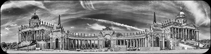 Panorama Neues Palais in Potsdam