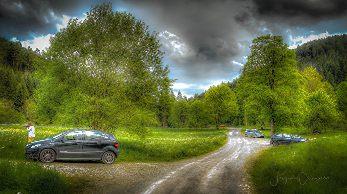 Vor dem Sommerregen