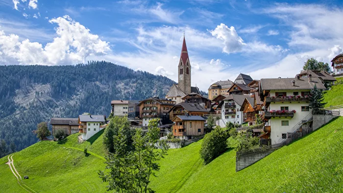 Mountain village