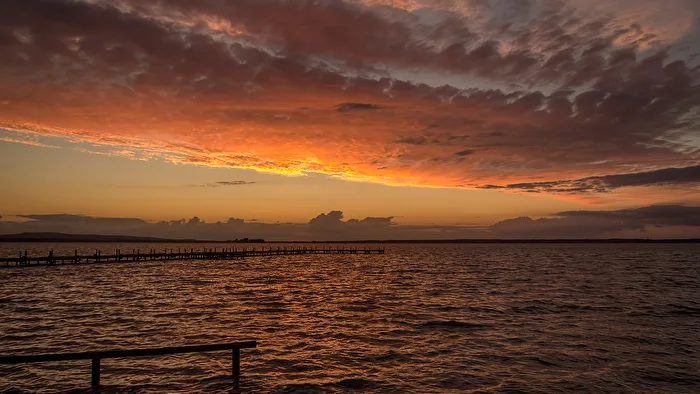 Sunset ...