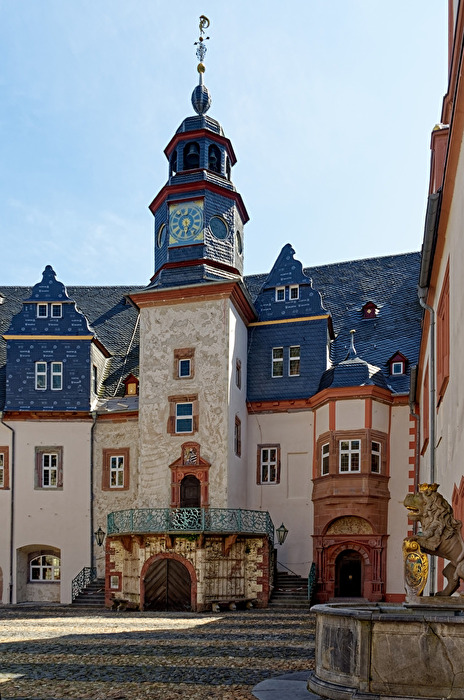 Innenhof Schloss Weilburg