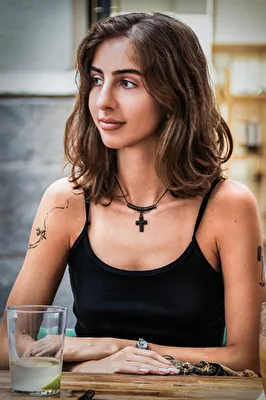 Maya, getroffen in Barcelona