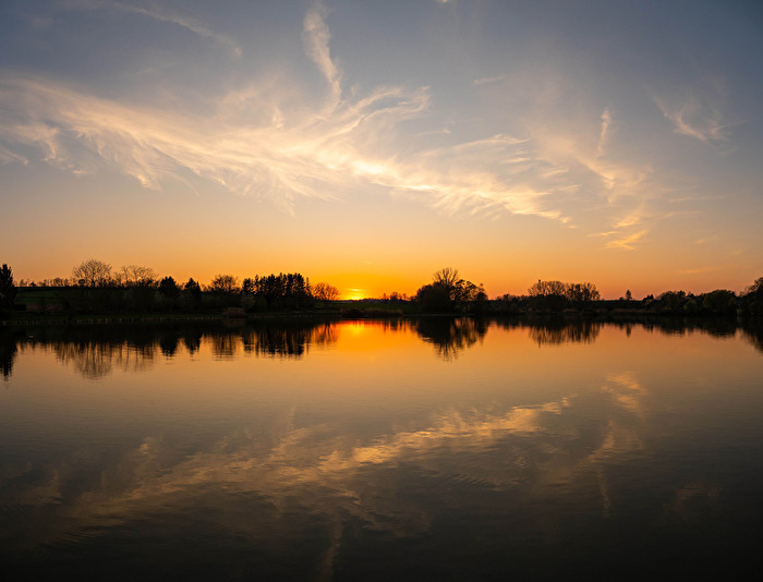 Sonnenuntergang in Nexing
