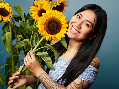 Sonnenblumen Sommer Gelb