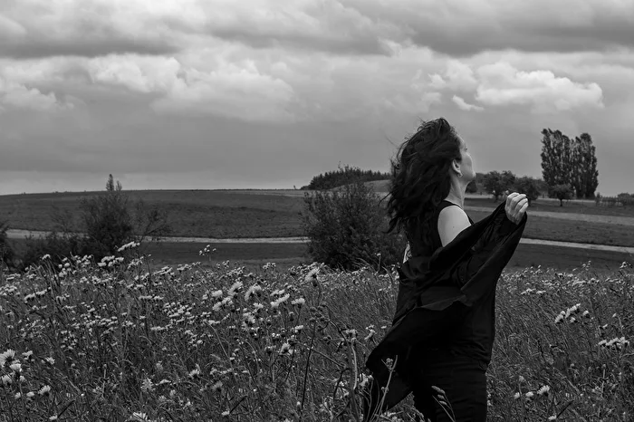 Wind in the hair..