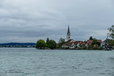 Blick nach Steckborn(Schweiz)