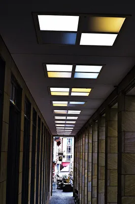 Durchblick in Frankfurt a. Main